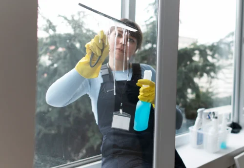 Nettoyage de vitres intérieures et extérieures à Saint-Sulpice-le-Guérétois